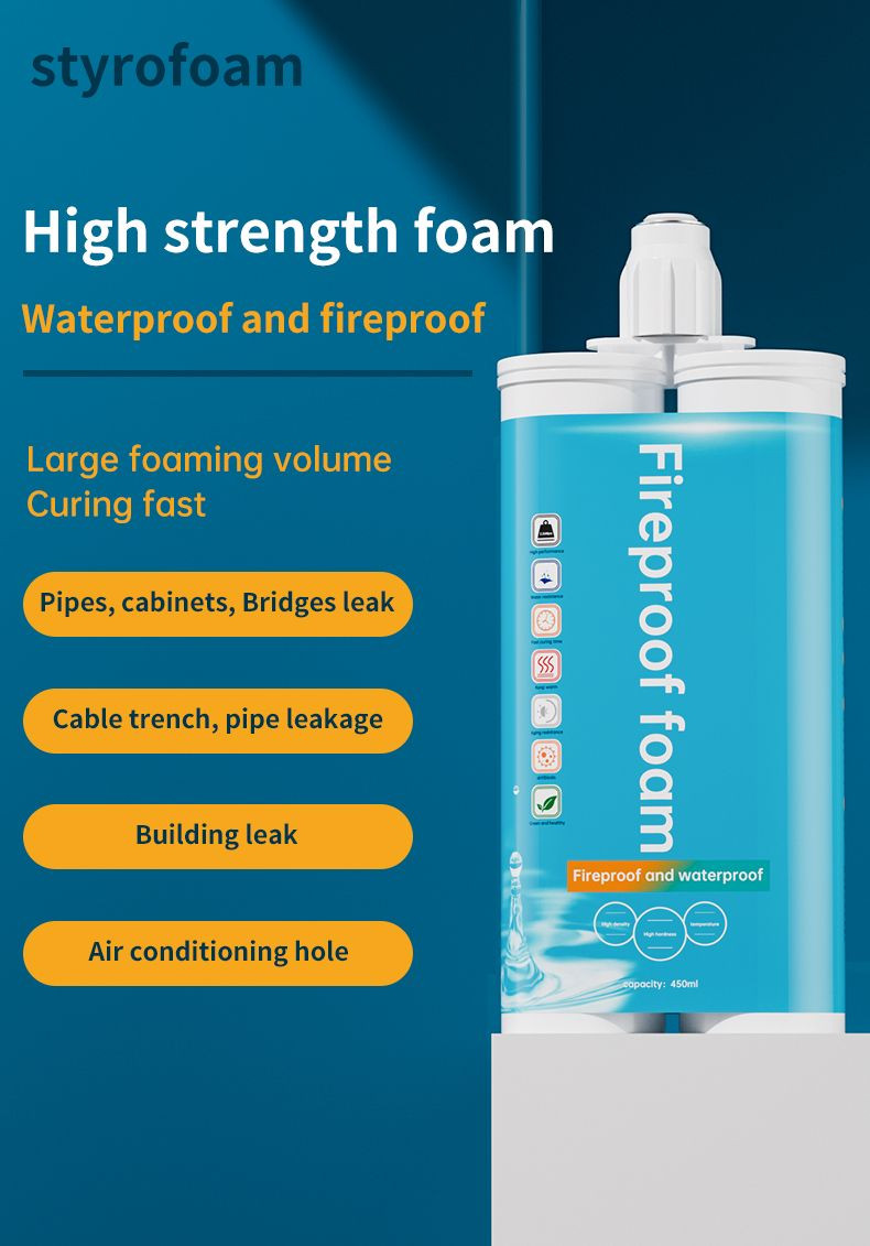 High Strength Waterproof and Fireproof Foam Adhesive